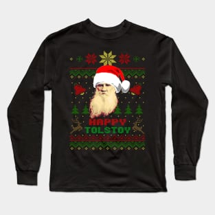 Leo Tolstoy Happy Tolstoy Long Sleeve T-Shirt